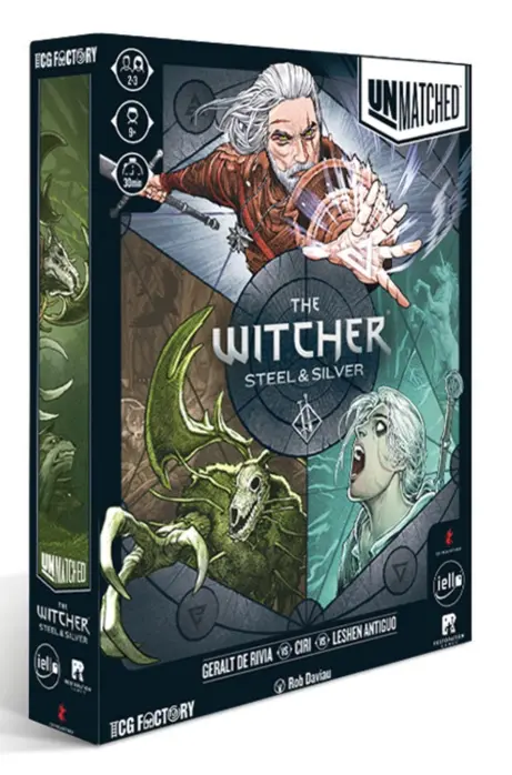 Unmatched The Witcher Español Steel & Silver
