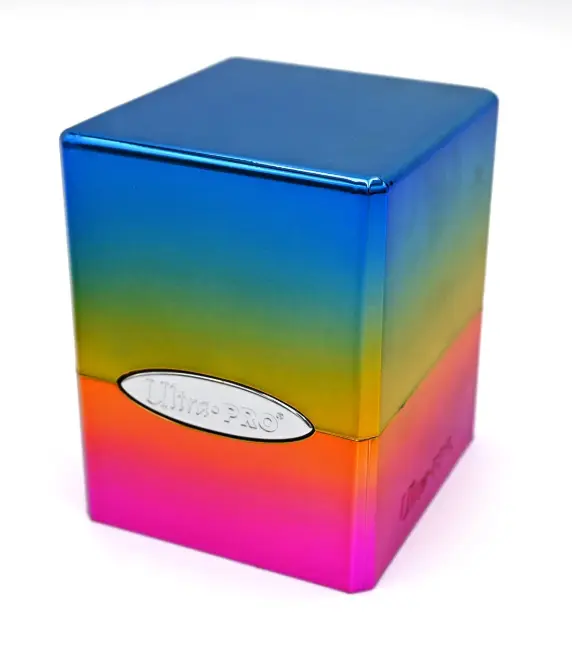 Caja Almacenamiento Ultra Pro Satin Tower +100 (Rainbow) 